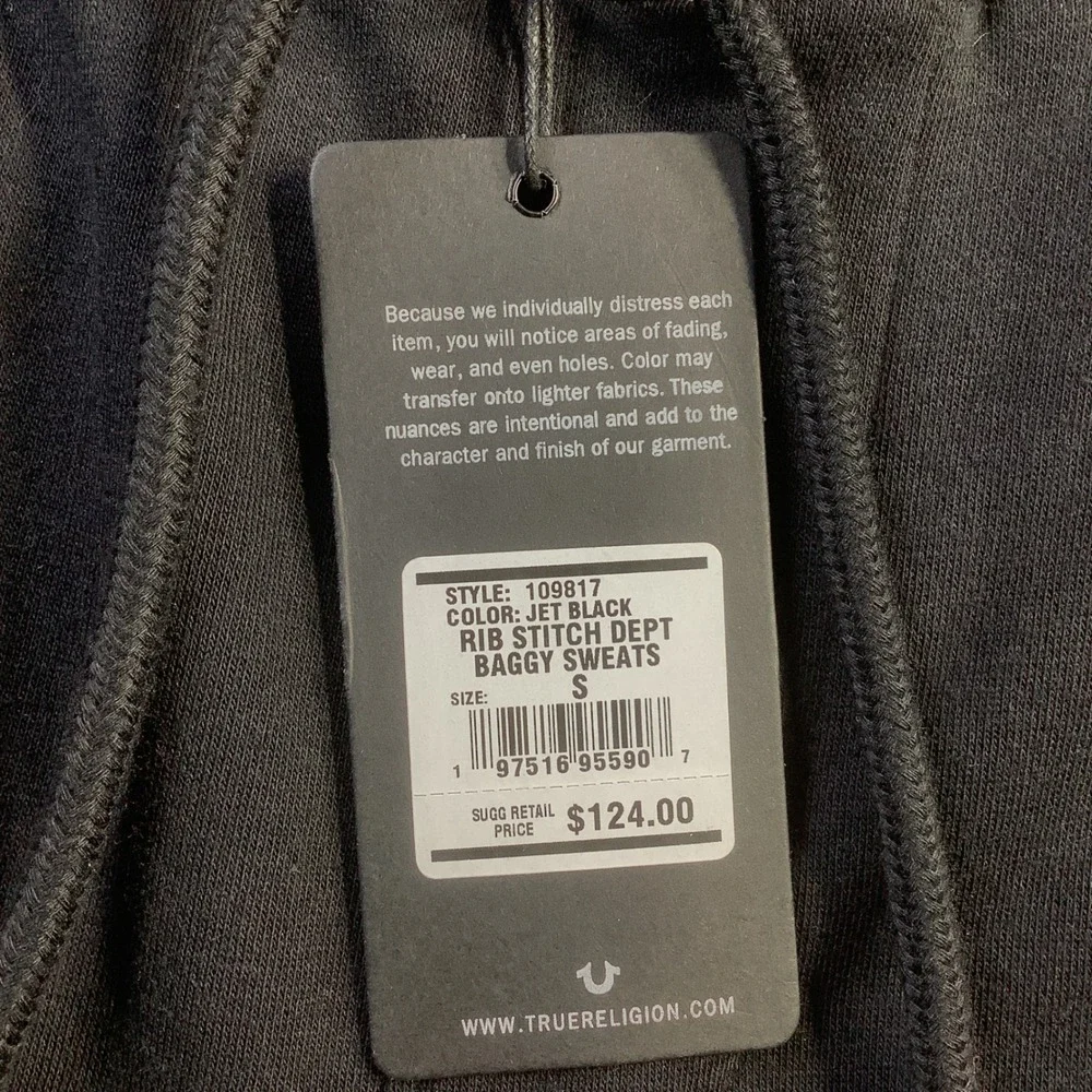 True Religion rib stitch